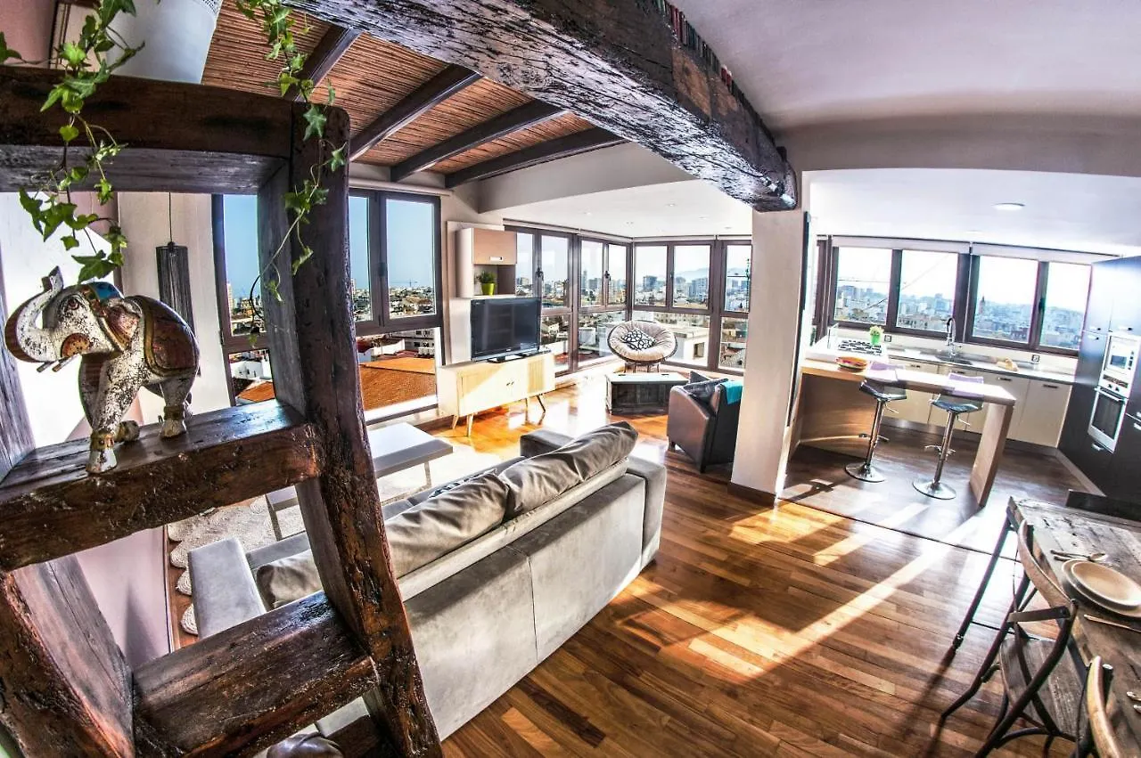 Malagaflat Design Loft City Views Apartment  Malaga